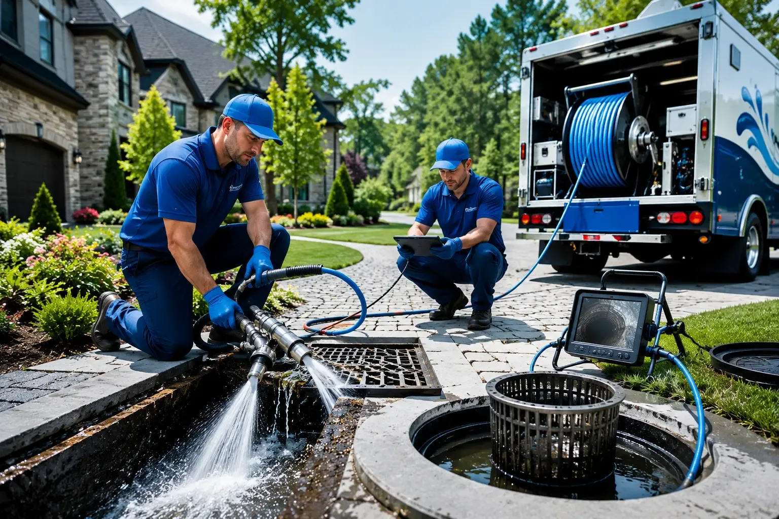 Local outdoor drain cleaning professionals in Pelsor, AR